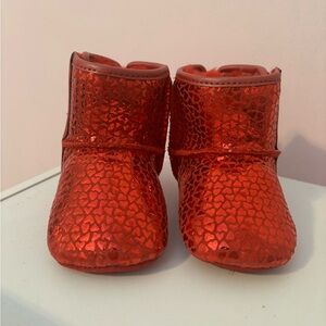 Red baby Uggs